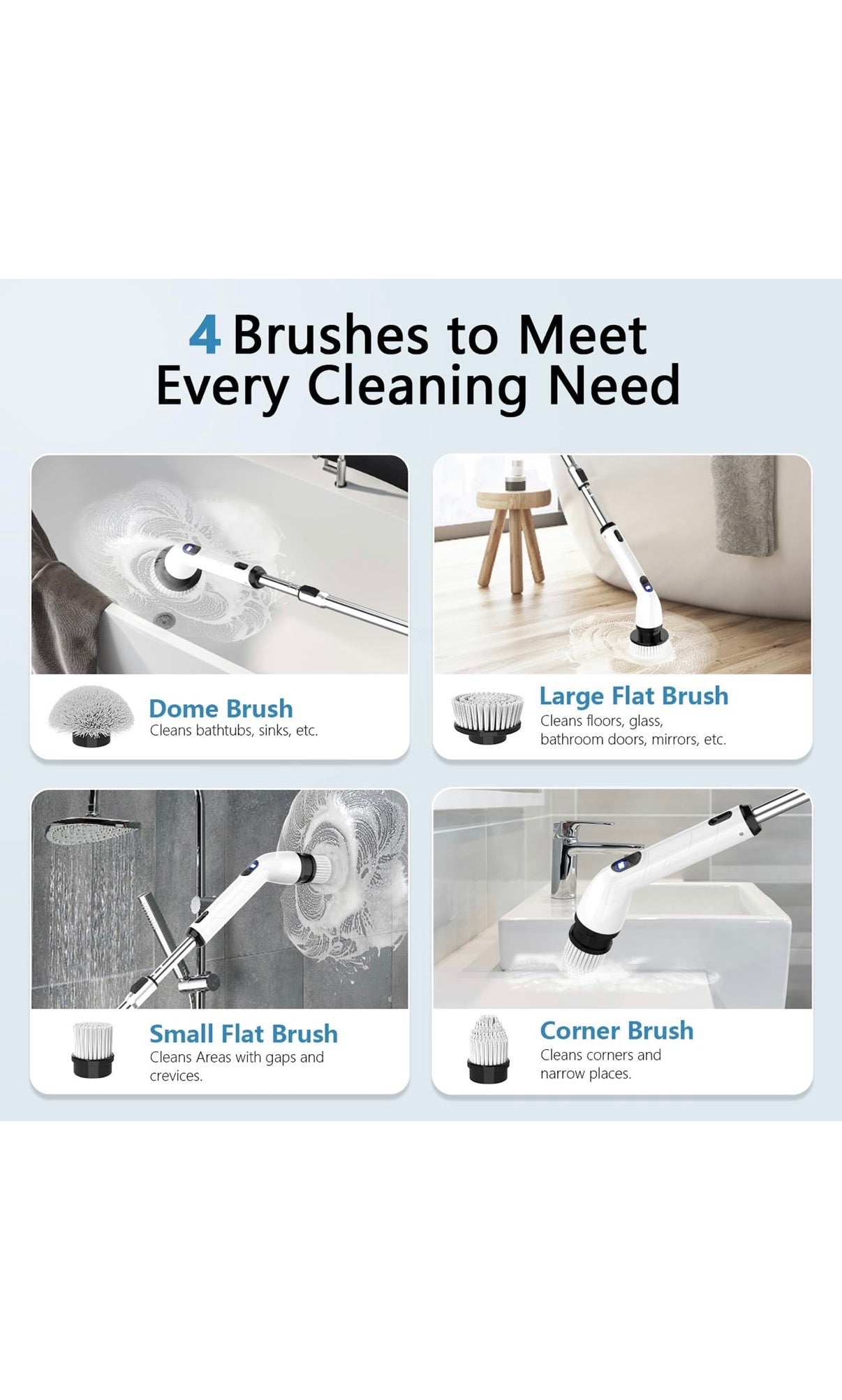 Cordless Spin Clean Brush